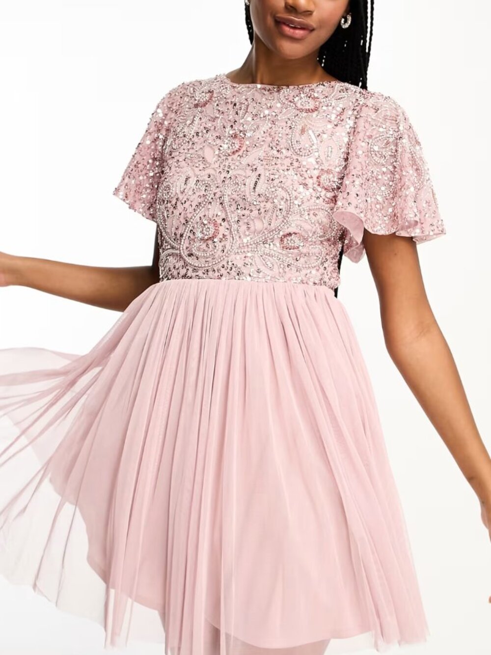 NWT Beauut Bridesmaid Embellished Dress Size 12T
